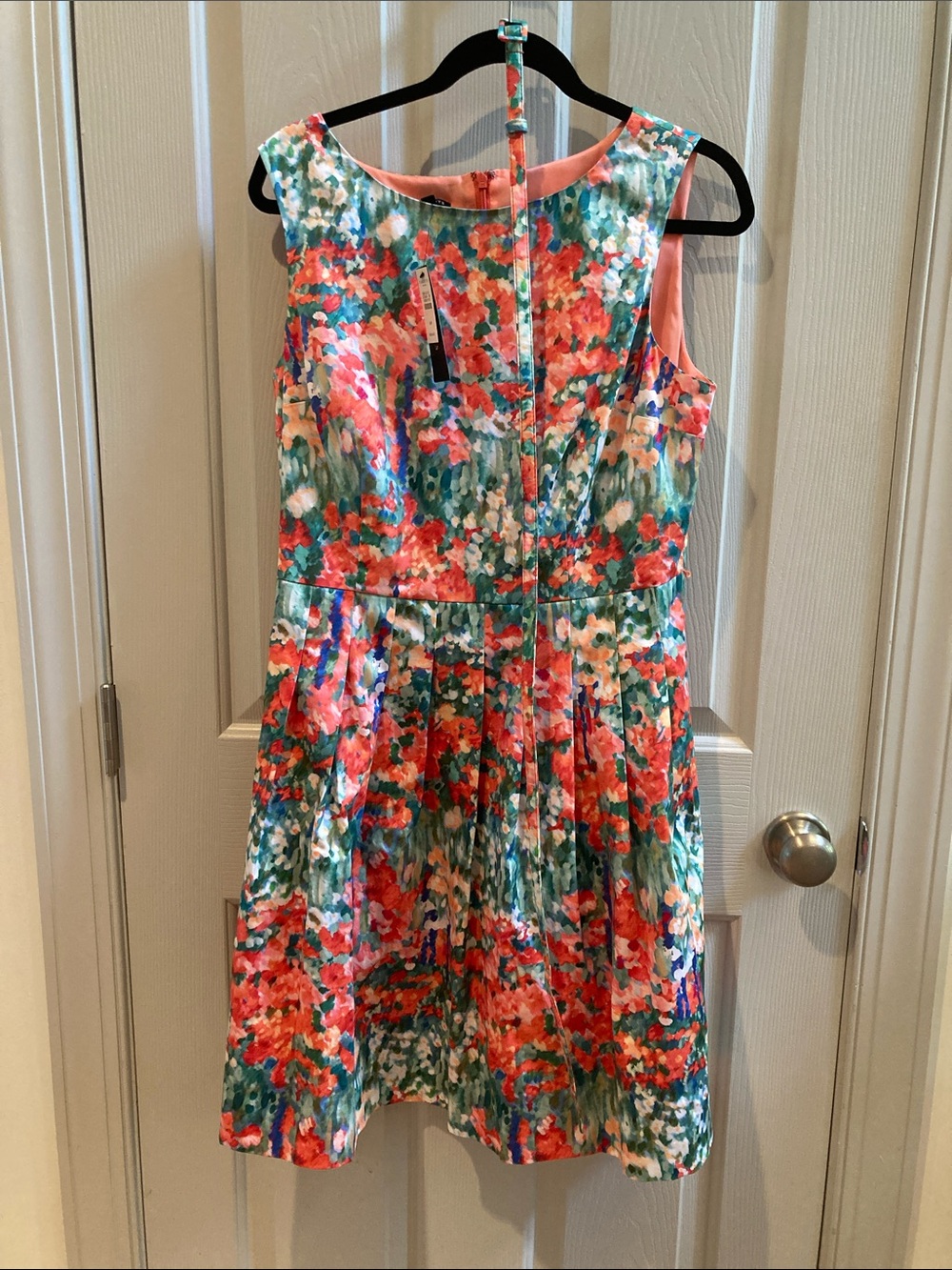 NWT Talbots Floral Fit-and-Flare Dress